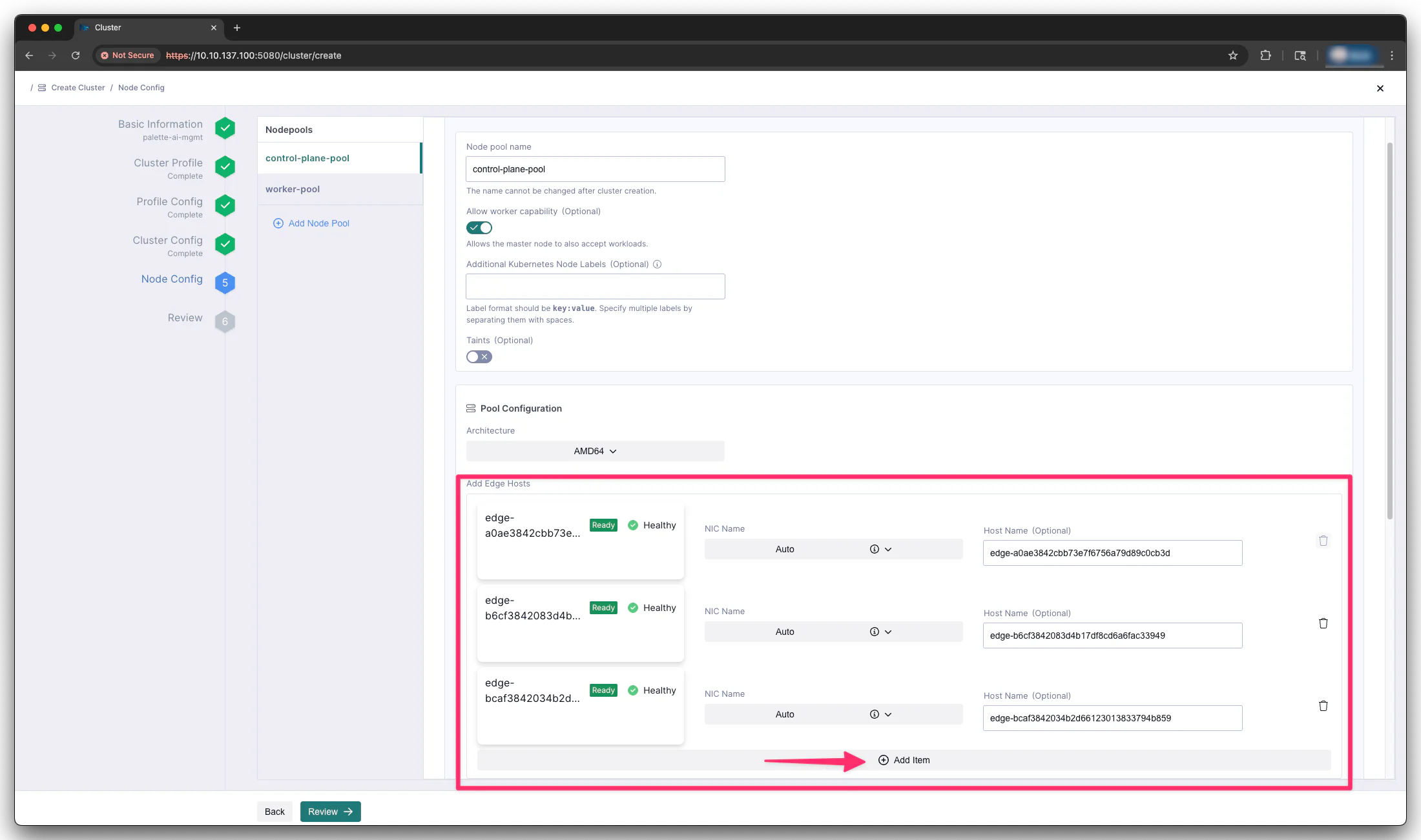 Adding Control Plane and Worker Nodes